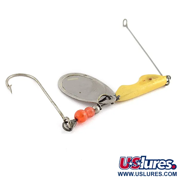 Erie Dearie Walleye Killer, 14g Nickel, Spinner à tête plombée #23053
