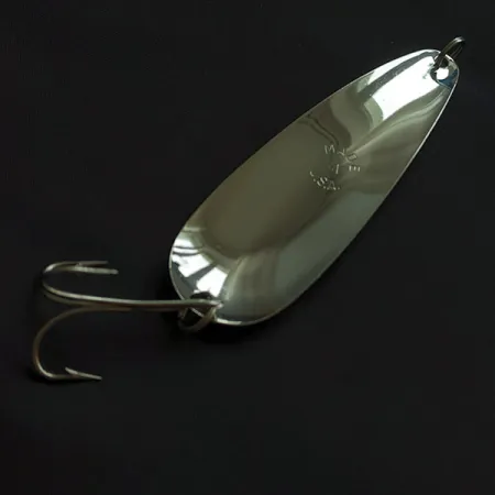 Worth Chippewa, 21 g, nickel/rouge, Cuillère ondulante #23075