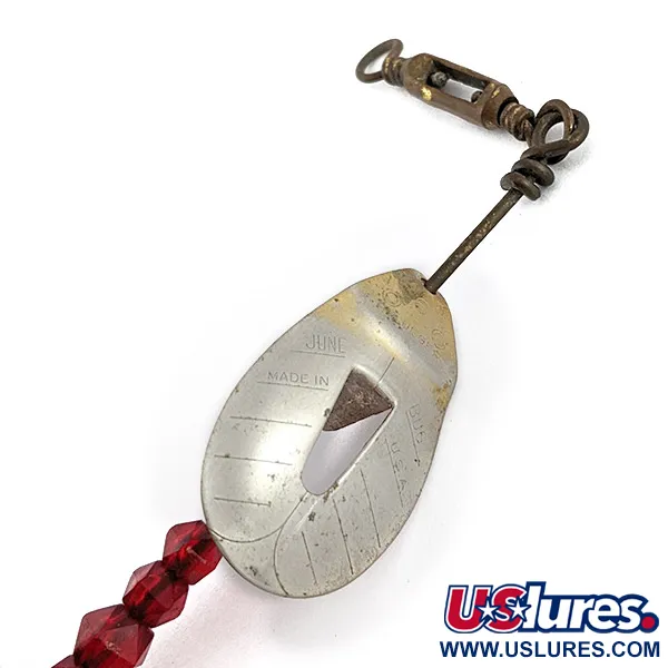 Pflueger June Bug, 9g, nickel/or, cuillère tournante #23078