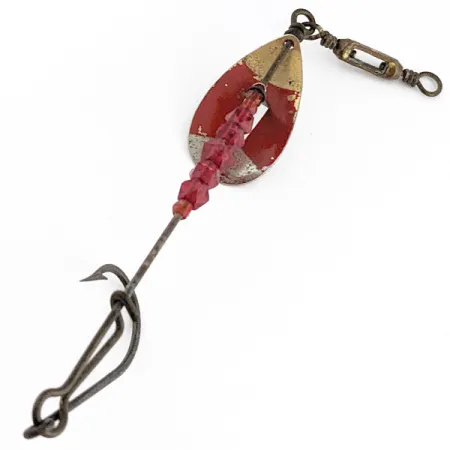 Pflueger June Bug, 9g, nickel/or, cuillère tournante #23078