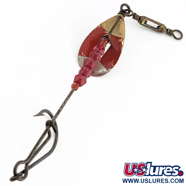 Pflueger June Bug, 9g, nickel/or, cuillère tournante #23078