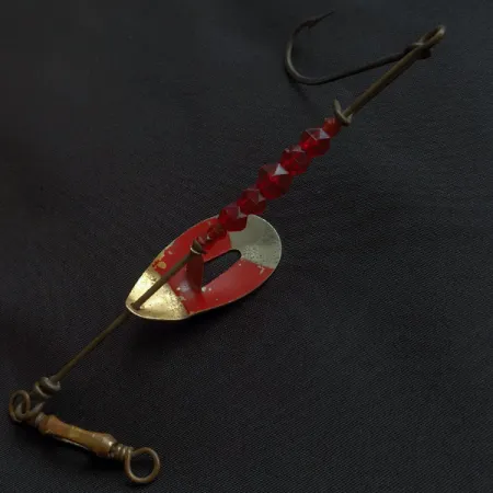 Pflueger June Bug, 9g, nickel/or, cuillère tournante #23078