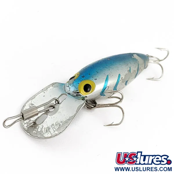 Storm Hot'N'Tot Thin Fin, Bleu Chrome, 6.5g, Poisson Nageur #23090