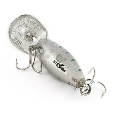 Storm Hot'N'Tot Thin Fin, Bleu Chrome, 6.5g, Poisson Nageur #23090