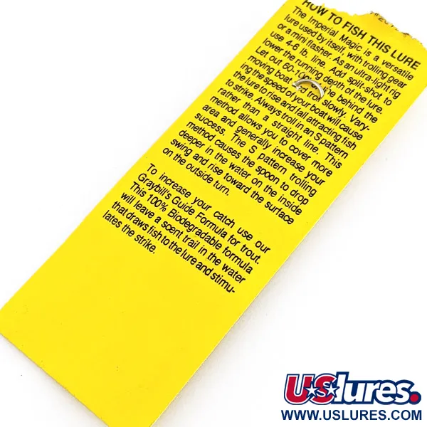 Mack's Lures Imperial Magic, 2g, Blanc, Cuillère de traîne #23093