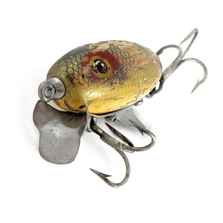 Strike King Clarks Water Scout Wood, 9g, Écailles Dorées, Poisson-nageur #23095