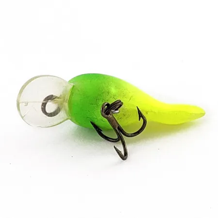 Rebel Tad Fry, 1.5g, Vert/Jaune, Leurre Ultra-Léger #23100