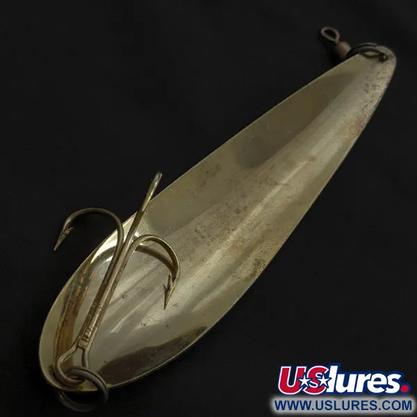 Lucky Strike Canoe Wobbler, laiton, 45g, cuillère ondulante #23106