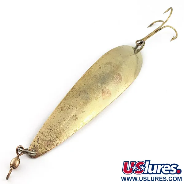 Lucky Strike Canoe Wobbler, laiton, 45g, cuillère ondulante #23106