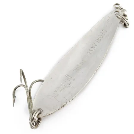 Sølvkroken Storlaksen, Argent, 10g, Cuillère ondulante #23107