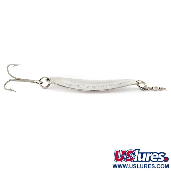 Sølvkroken Storlaksen, Argent, 10g, Cuillère ondulante #23107