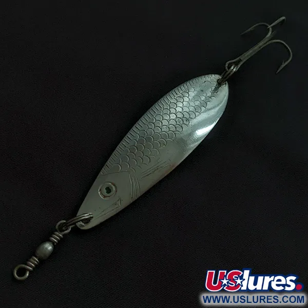 Sølvkroken Storlaksen, Argent, 10g, Cuillère ondulante #23107