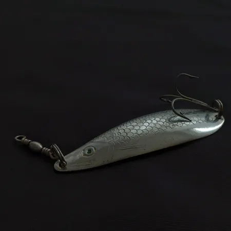 Sølvkroken Storlaksen, Argent, 10g, Cuillère ondulante #23107