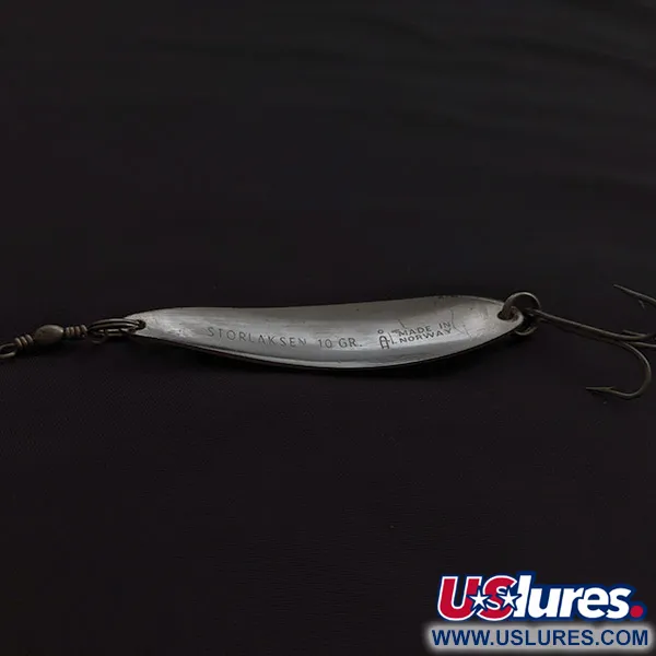 Sølvkroken Storlaksen, Argent, 10g, Cuillère ondulante #23107