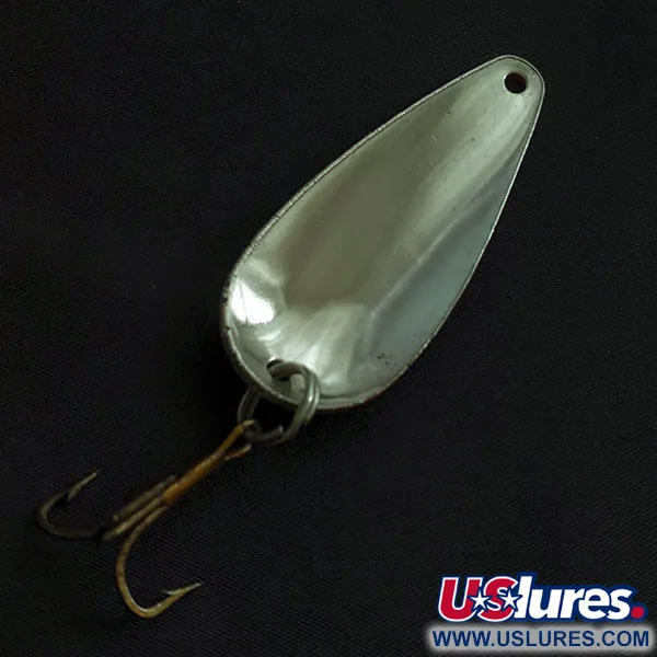 Kmart Spoon, 14g Rouge/Blanc/Nickel, Cuillère Ondulante #23109