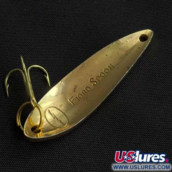 Acme Fiord Spoon Lightning (1950s), 7g, Doré, Cuillère #23130