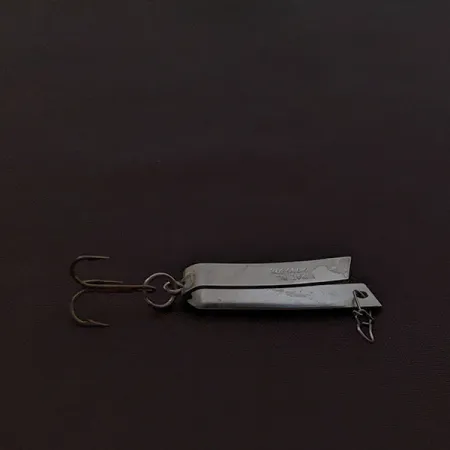 Luhr Jensen Super-Duper 502, Nickel/Rouge, 2,5g, Cuillère #23158