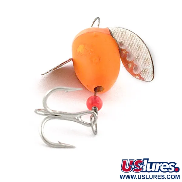 Yakima Bait Worden's Spin-n-Glo, Hot orange gold, 1,5g, Leurre à ailettes #23171