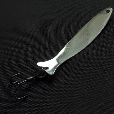 Worth Demon, 2,5g, noir/blanc/nickel, cuillère pour canne à mouche #23175