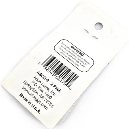 Arkie Jig Spinner, 2g Or, Palette pour Jig #23182