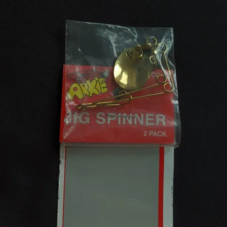 Arkie Jig Spinner, 2g Or, Palette pour Jig #23182