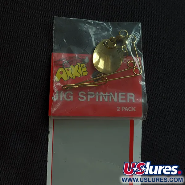 Arkie Jig Spinner, 2g Or, Palette pour Jig #23182