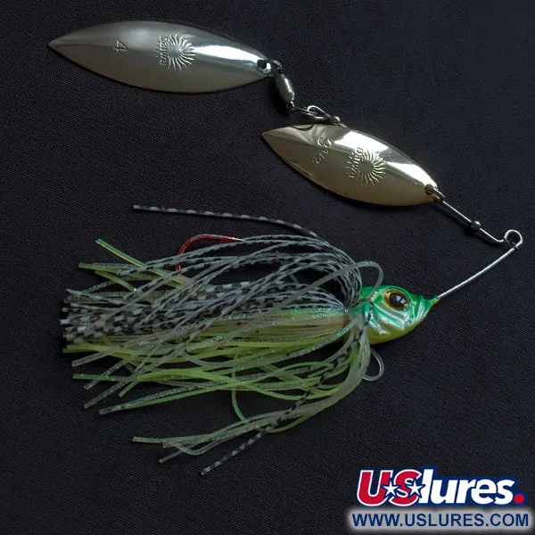 Daiwa Double Willow, 14g, Vert/Chartreuse, Spinnerbait #23183