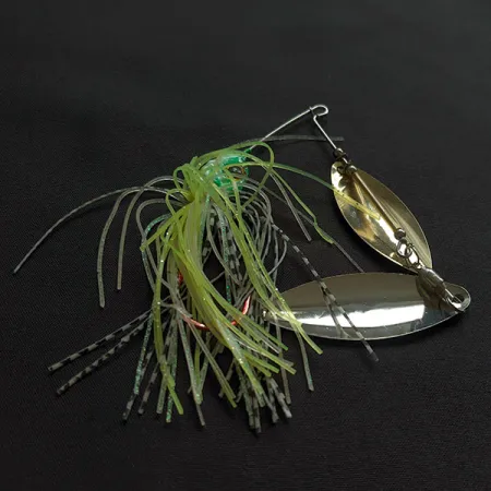 Daiwa Double Willow, 14g, Vert/Chartreuse, Spinnerbait #23183