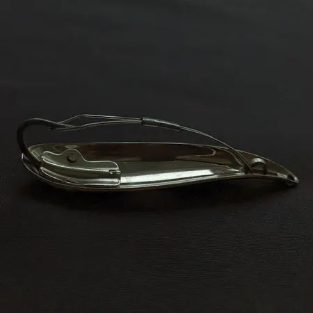 Weedless Bait Company FISHTRAP, 8,5g rouge/blanc/nickel, Cuillère vintage #23191