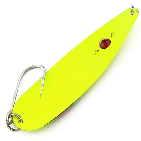 Red Eye Lures Red Eye Evil Eye, 18g, Jaune Chartreuse, Cuillère #23200