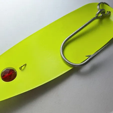 Red Eye Lures Red Eye Evil Eye, 18g, Jaune Chartreuse, Cuillère #23200