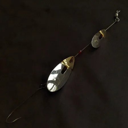 Marathon June-Bug Tandem, 8g nickel/rouge, Spinner #23202