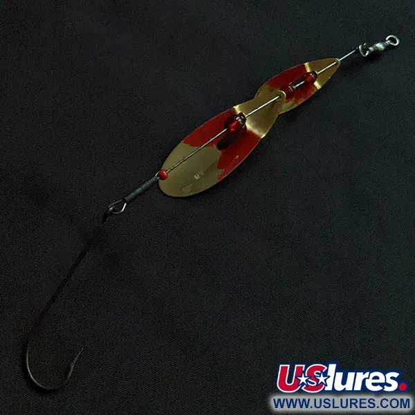 Marathon June-Bug Tandem, 8g nickel/rouge, Spinner #23202