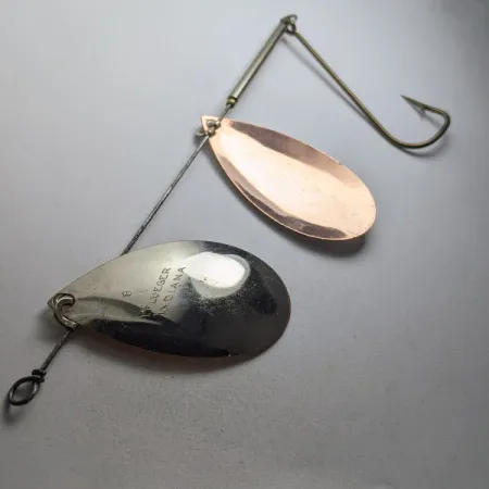 Pflueger Indiana, Tandem 14g Nickel/Cuivre, Cuiller tournante #23235