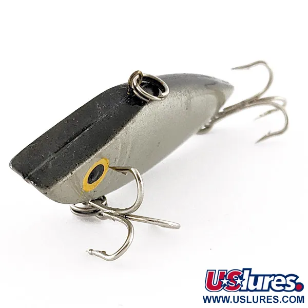 Tom Mann's Premium Rat'lin Shad, Argent/Noir, Lipless Crankbait #23263