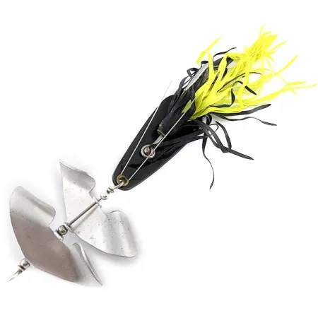 Strike King Timber King, 14g noir/jaune, Cuillère Buzz Anti-Herbe #23269