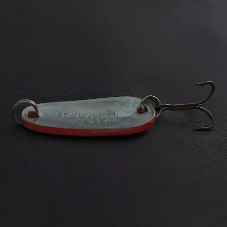 Sølvkroken Nordic, 7g, Rose Fluo/Argent UV, Cuillère ondulante #23271