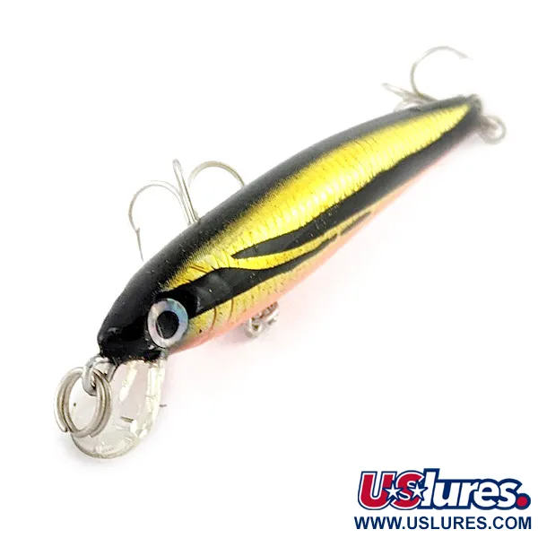 Yo-Zuri Pin's Minnow 50F, Or/Noir/Orange, 2g, Poisson-nageur #23274
