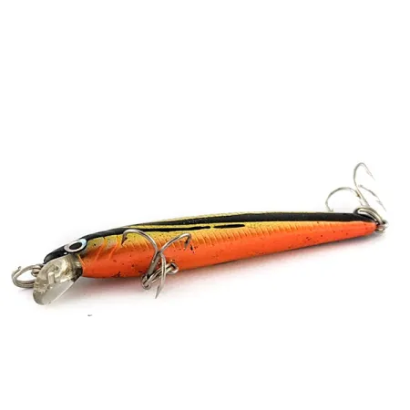 Yo-Zuri Pin's Minnow 50F, Or/Noir/Orange, 2g, Poisson-nageur #23274