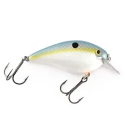 Strike King KVD 1.5, crankbait à bavette carrée silencieux