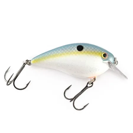 Strike King KVD 1.5, crankbait à bavette carrée silencieux