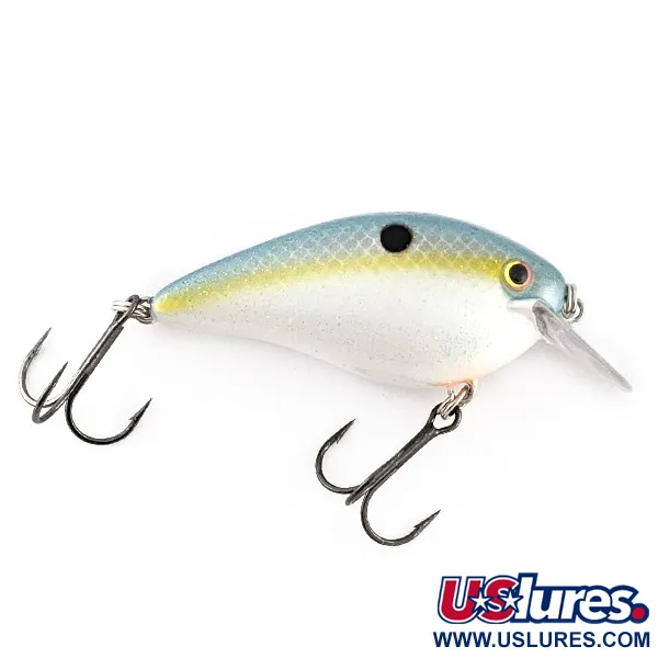 Strike King KVD 1.5, crankbait à bavette carrée silencieux