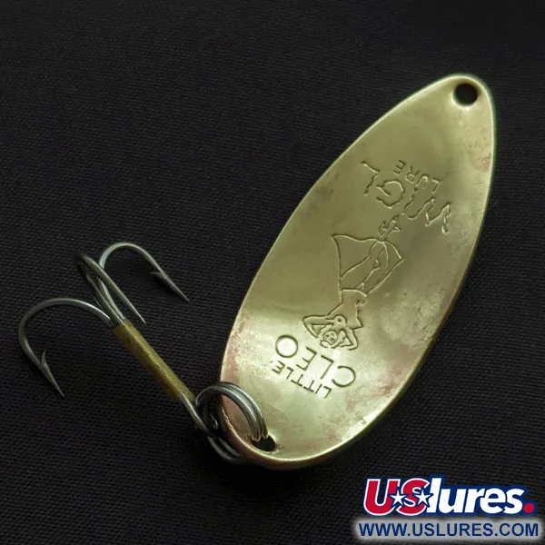 Seneca Little Cleo (Hula Girl), 14g Or/Nickel, Cuillère ondulante #23320