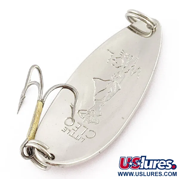 Seneca Little Cleo (Hula Girl), 14g nickel/rouge, cuillère ondulante #23334