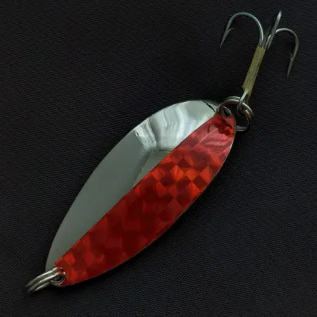 Seneca Little Cleo (Hula Girl), 14g nickel/rouge, cuillère ondulante #23334