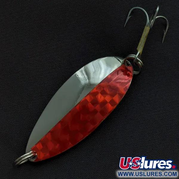 Seneca Little Cleo (Hula Girl), 14g nickel/rouge, cuillère ondulante #23334