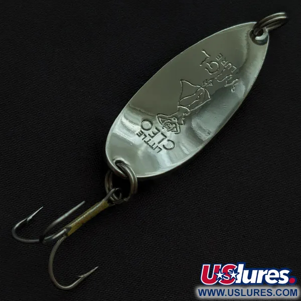 Seneca Little Cleo (Hula Girl), 14g nickel/rouge, cuillère ondulante #23334