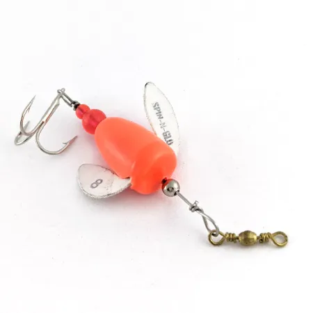 Yakima Bait Worden's Spin-n-Glo, Orange, 0,9g, Flotteur à ailettes #23344
