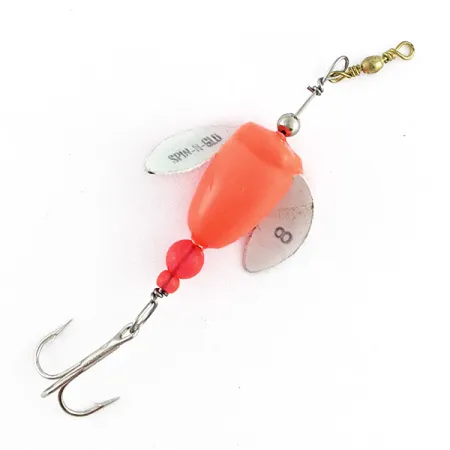 Yakima Bait Worden's Spin-n-Glo, Orange, 0,9g, Flotteur à ailettes #23344