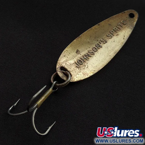 Johnson Sprite, 10g, Or, Cuillère Ondulante #23345